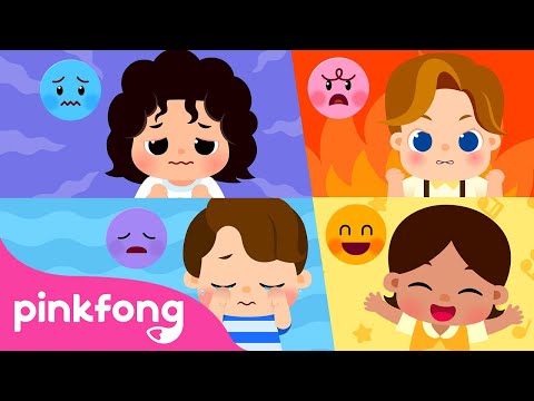 Share My Emotions 😁😢 | Healthy Habits for Kids | Good Manner Songs | Pinkfong Songs for Children