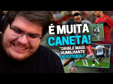 CASIMIRO REAGE: 100 CANETAS HUMILHANTES - FUTEBOL NACIONAL | Cortes do Casimito