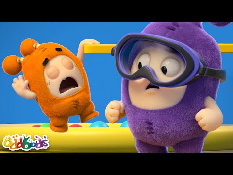 Jump! Baby Oddbods! | 1 HOUR! | Oddbods Full Episode Compilation! | Funny Cartoons for Kids