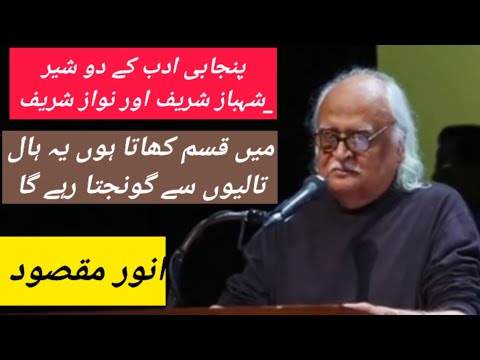 anwar maqsood | ahmad shah | nawaz shareef | shihbaz shareef