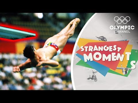 The Diver who hit the Springboard at the Olympics | Strangest Moments