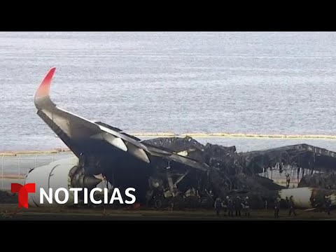 Transcripci&oacute;n contradice al piloto guardacostas en accidente con Japan Airlines | Noticias Telemundo