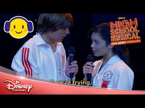 High School Musical | Breaking Free Sing-a-Long ? | Official Disney Channel UK