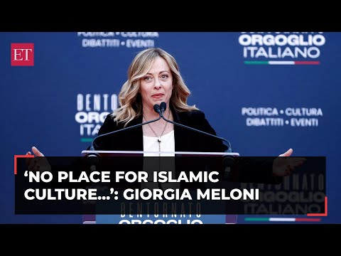 Islamic culture not compatible with European Values: Italian Prime Minister Giorgia Meloni