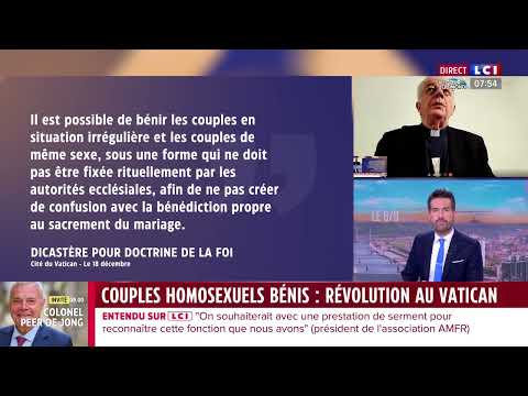 &quot;Pas de mariages homosexuels au sein de l'&eacute;glise&quot; selon l'&eacute;v&ecirc;que auxiliaire Philippe Marsset