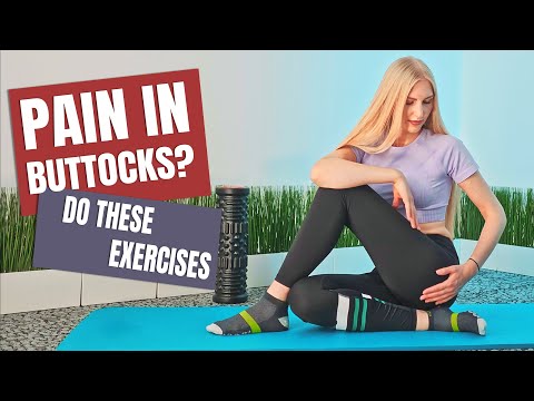 Gluteal Relief 😌: Top Exercise for Buttock Pain 💪