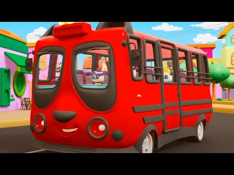 Wheels On The Bus, Fun Ride with Baby Bao Panda &amp; Kids Rhymes