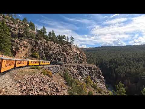 Durango Silverton train ride. Durango, Colorado.