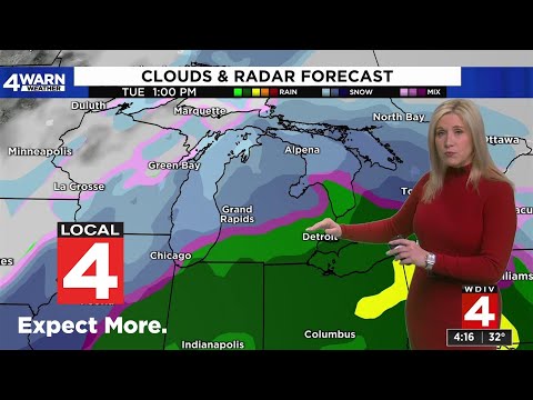 Metro Detroit weather forecast Jan. 5, 2023  -- 4 p.m. Update