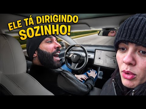 DESCOBRI QUE NOSSO CARRO DIRIGE SOZINHO