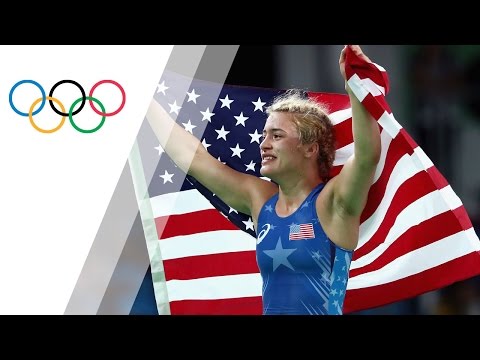 Maroulis wins Women's Freestyle 53kg gold