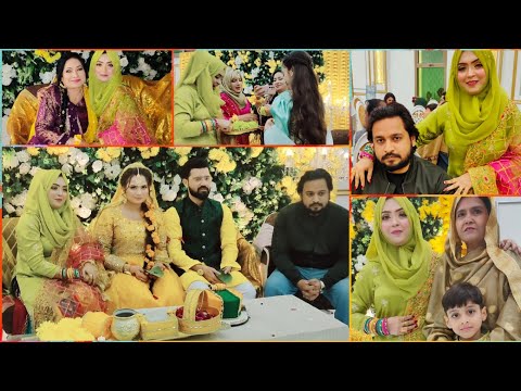 Rasam e Mayon or mehandii ka function , entry se Ghar wapsi tk ka full vlog Muatter Mohsin