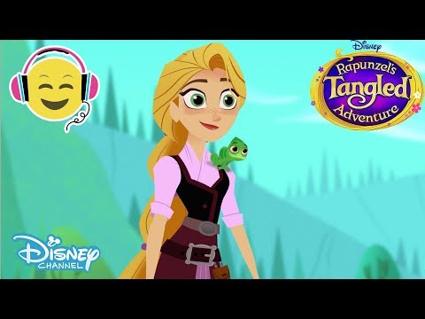 Rapunzel's Tangled Adventure | Next Stop, Anywhere - Sing Along ? | Disney Channel UK