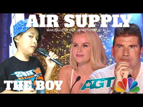 America's got talent the child's voice is extraordinary singing the song Air Supply.