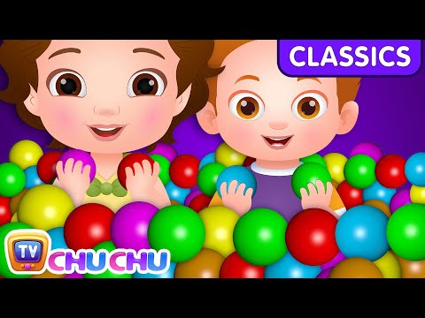 ChuChu TV Classics - Colors &amp; Shapes Surprise Eggs Ball Pit Show | ChuChu TV Toddler Learning Videos