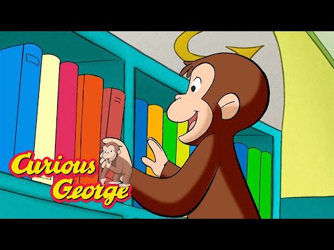 George Goes to the Library 🐵 Curious George 🐵 Kids Cartoon