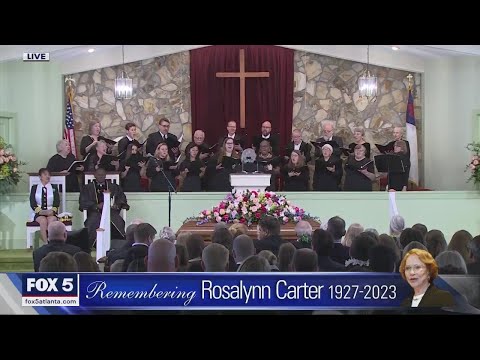 Rosalynn Carter funeral service &amp; procession | full video