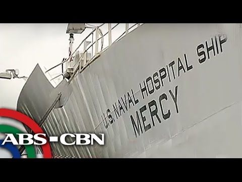 Hospital ship ng US, nakadaong sa Subic