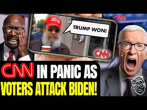 CNN Hosts Fight Back TEARS As 70% of Voters Say Biden Did NOT Win 2020 Election | Literally Shaking