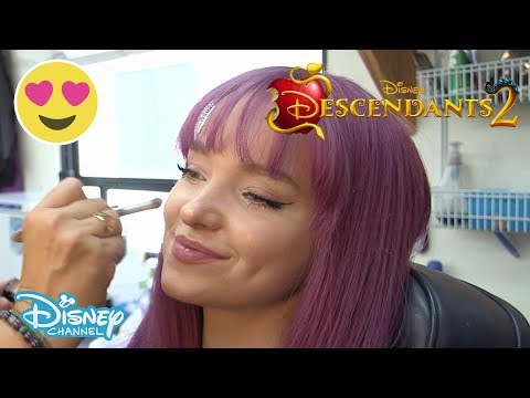 Descendants 2 | BEHIND THE SCENES: Get Ready With Dove Cameron ? | Disney Channel UK