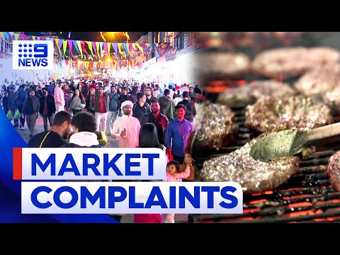 Council makes changes to Ramadan Night Markets after complaints | 9 News Australia