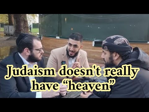 Are Muslims going to heaven according to Judaism? Ali Dawah Sheikh Mohammed &amp;Jewish Speakers Corner