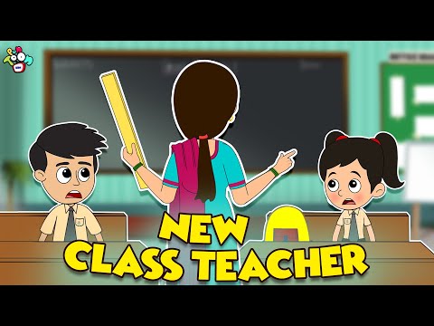 New Class Teacher | Types of Teacher |  Animated Stories | Cartoon | Moral Stories | PunToon Kids