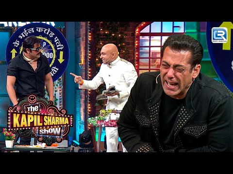 Salman Khan नहीं रोक पा रहे अपनी हस्सी को | Salman Khan Most Crazy Laugh | The Kapil Sharma Show S2