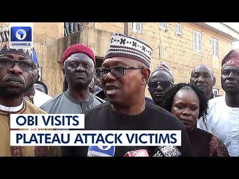 Peter Obi Visits Plateau, Pledges Financial Support For Attack Victims