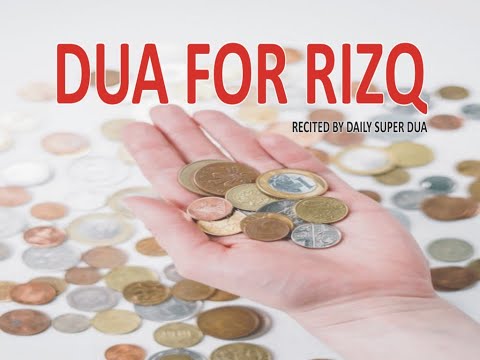 &amp;quot;Dua for Rizq - Increase Your Income and Blessings | Powerful Islamic Supplication&amp;quot;  Daily Super dua