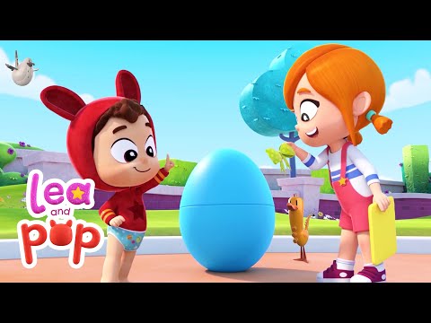 Surprise Easter Eggs With Animals + other Baby Songs with Lea and Pop