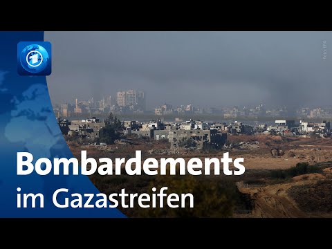 Israel setzt Bombardement im Gazastreifen fort