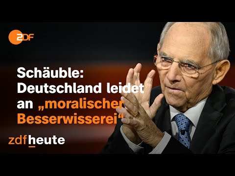 Warum Sch&auml;uble zu viele deutsche Alleing&auml;nge sieht | Markus Lanz vom 14. Dezember 2022