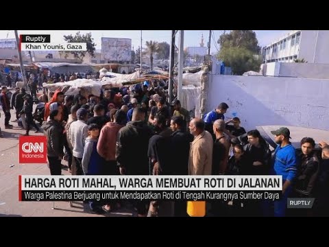 Harga Roti Mahal, Warga Buat Roti di Jalanan