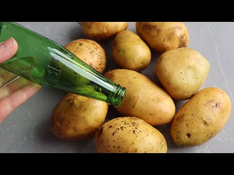 💯 You've never seen a recipe like this before with Potatoes and an Empty Bottle. 😱  Practical 😋