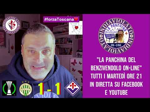 FERENCVAROS - FIORENTINA 1-1. VIOLA AGLI OTTEVI DIRETTI GRAZIE A CHRISTENSEN E RANIERI!!!