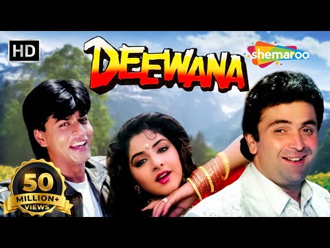 Deewana (HD) | Shah Rukh Khan | Rishi Kapoor | Divya Bharti | Hindi Full Blockbuster Movie