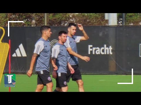 WATCH: Lionel Messi, Luis Suarez and Inter Miami TRAIN to FACE El Salvador