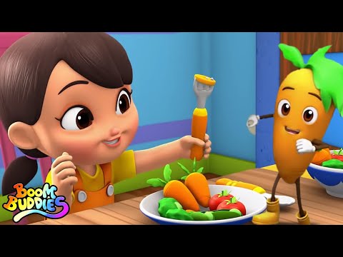 Canci&oacute;n de verduras | Poemas para ni&ntilde;os | Educaci&oacute;n | Kids TV Espa&ntilde;ol Latino | Dibujos animados