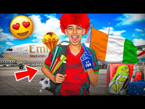 و أخيرا ركبنا الطيارة لتشجيع المنتخب المغربي 🇲🇦✈️ شوفوا شنوا وقع لينا 🔥😂