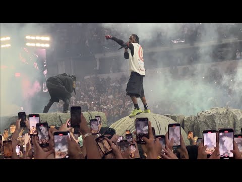 Travis Scott CIRCUS MAXIMUS TOUR 2023 - FE!N - LIVE in LA WITH SURPRISE GUEST Playboi Carti