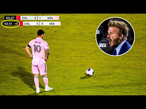 The Day Lionel Messi Saved Inter Miami &amp; IMPRESSED David Beckham