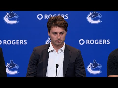 Quinn Hughes Captaincy Announcement