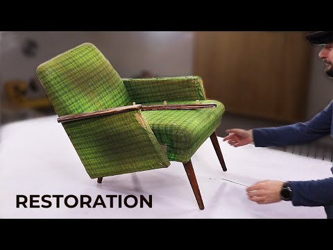 German armchair restoration