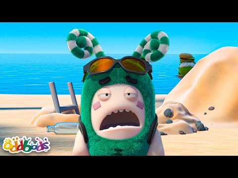 レイジー・なつやすみ 👾  Oddbods 日本語  👾 オッドボッズ 👾 子供向けアニメ