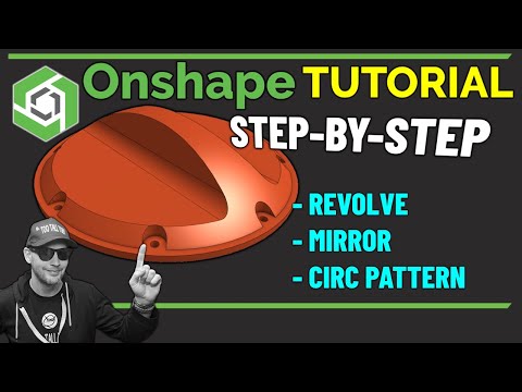 Tutorial: Revolve, Mirror, and Circular Pattern