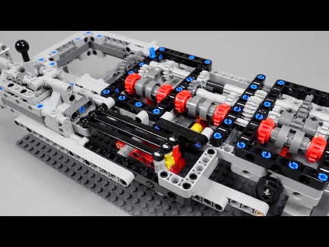 Building &amp; Testing Lego 5-Speed Gearbox