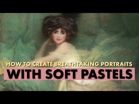 Stunning Portrait drawing with Soft Pastel|Series#1