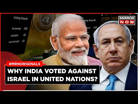 India Vote Against Israel in UN | UN Adopts Ceasefire Resolution | World News | Israel Hamas War