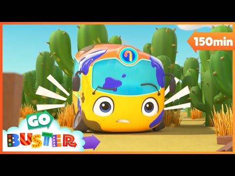 Buster Learns to Reverse! ? | Go Learn With Buster | Videos for Kids